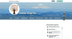 Desktop Screenshot of eastsidevillage.org