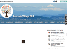 Tablet Screenshot of eastsidevillage.org
